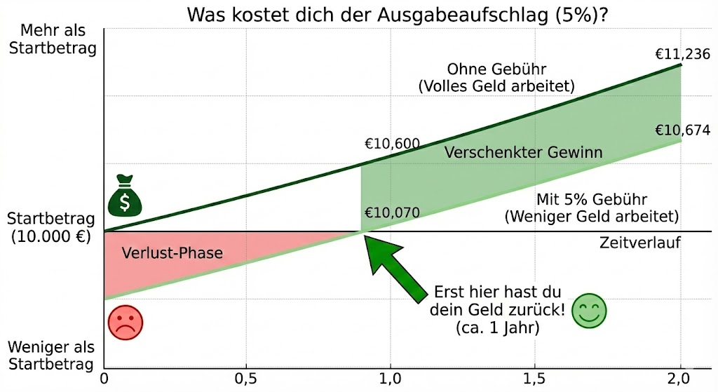 Ausgabeaufschlag Beispiel