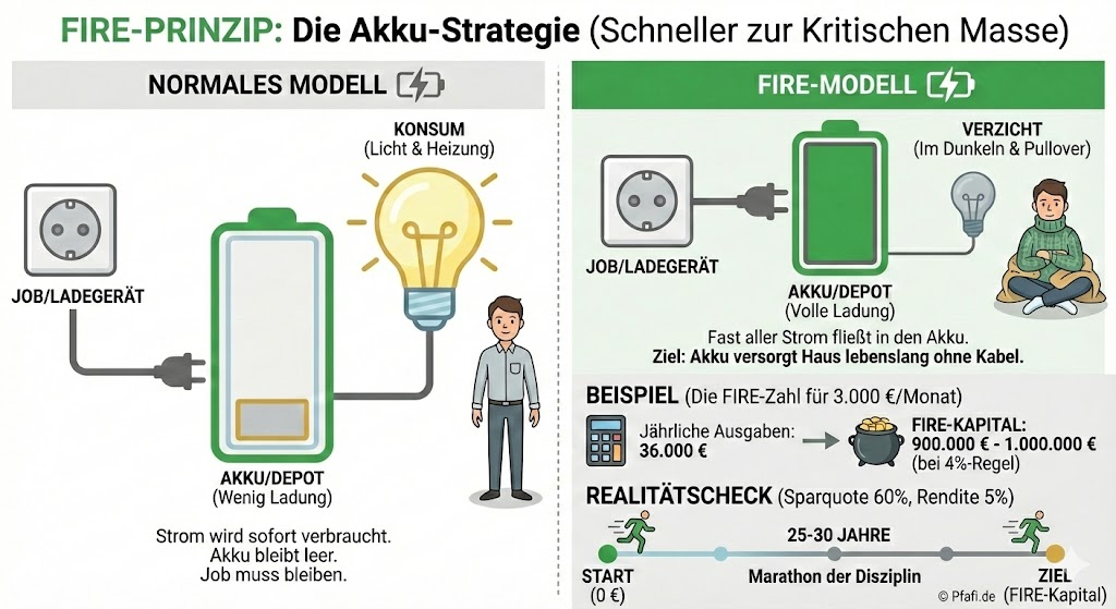 Fire-Prinzi einfach erklärt